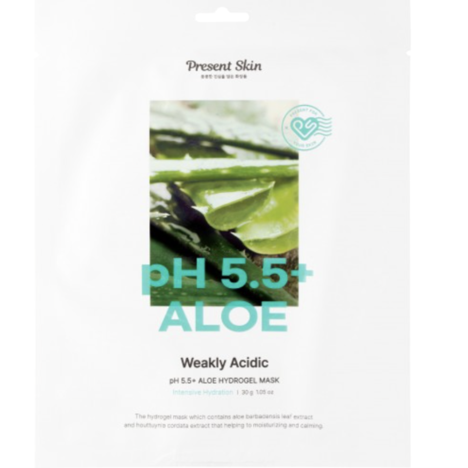 Mascarilla de hidrogel de aloe Ph5.5+