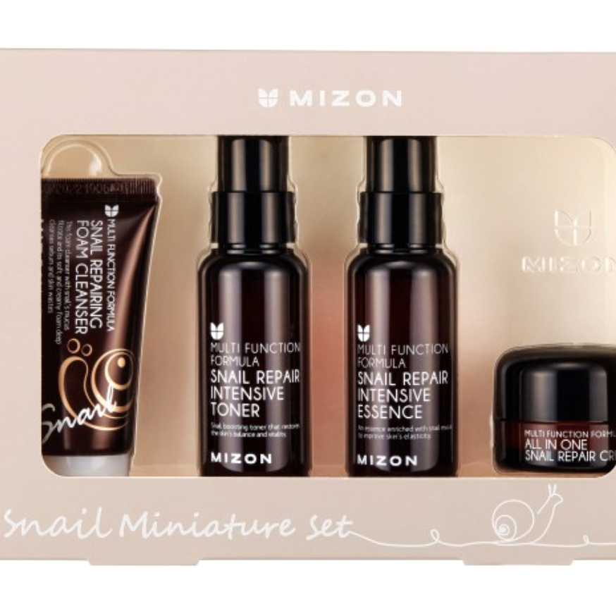 Mini Kit de Descubrimiento Mizon – Tu Rutina Reparadora en Miniatura