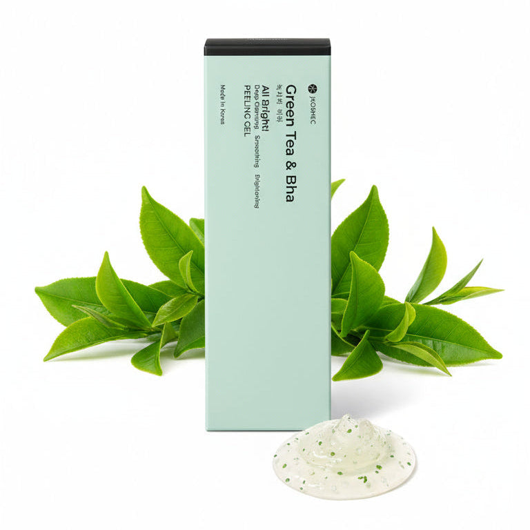 Gel exfoliante All Bright Green Tea y Bha (Jkosmec)