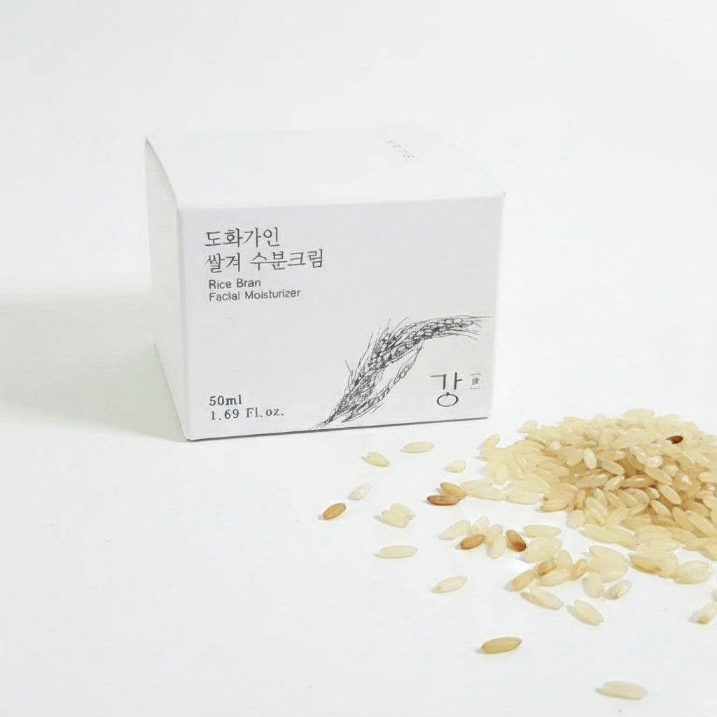 Crema Hidratante facial de salvado de arroz (House of Dohwa)