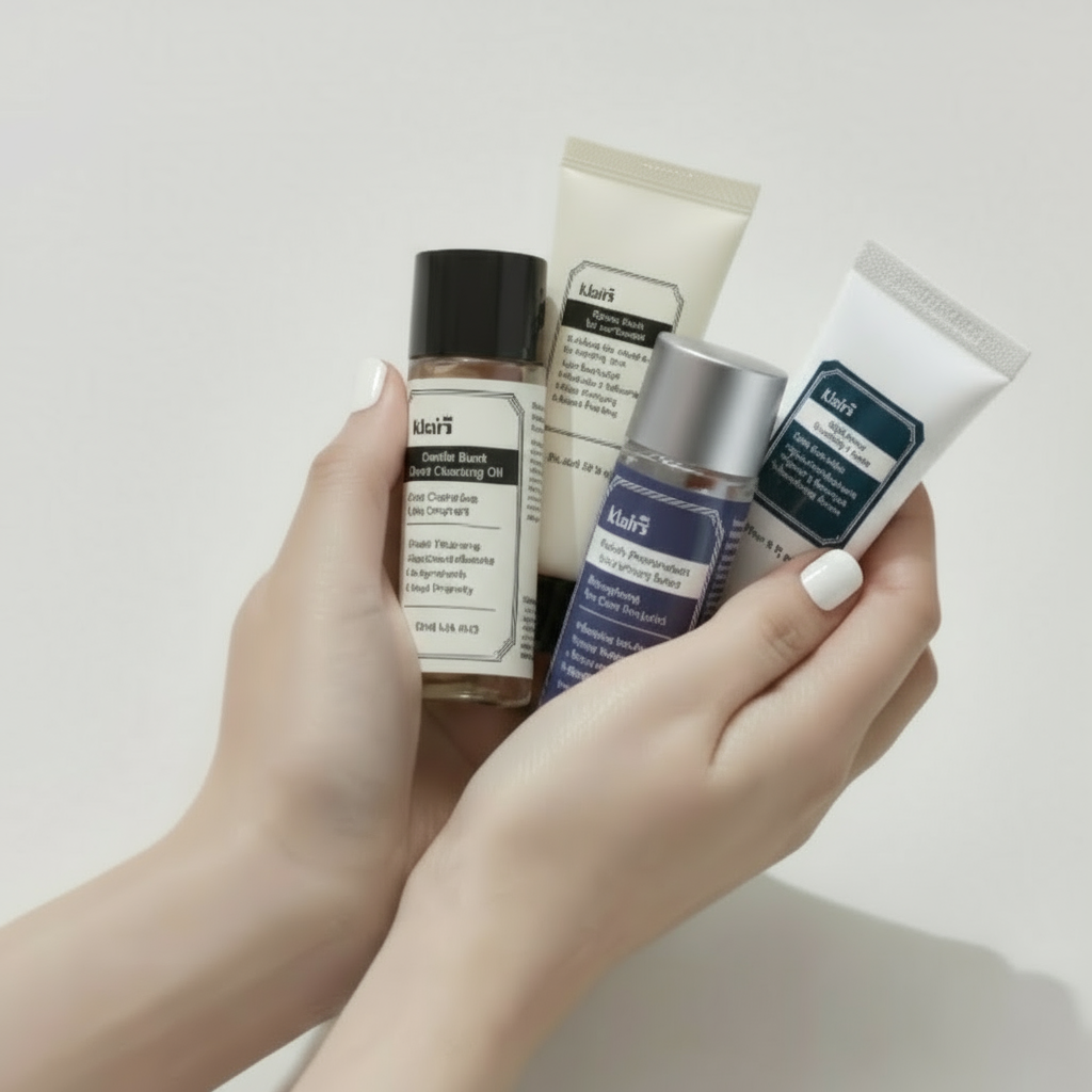 💖 Mini Kit Completo Klairs – Belleza y Cuidado en Formato Compacto