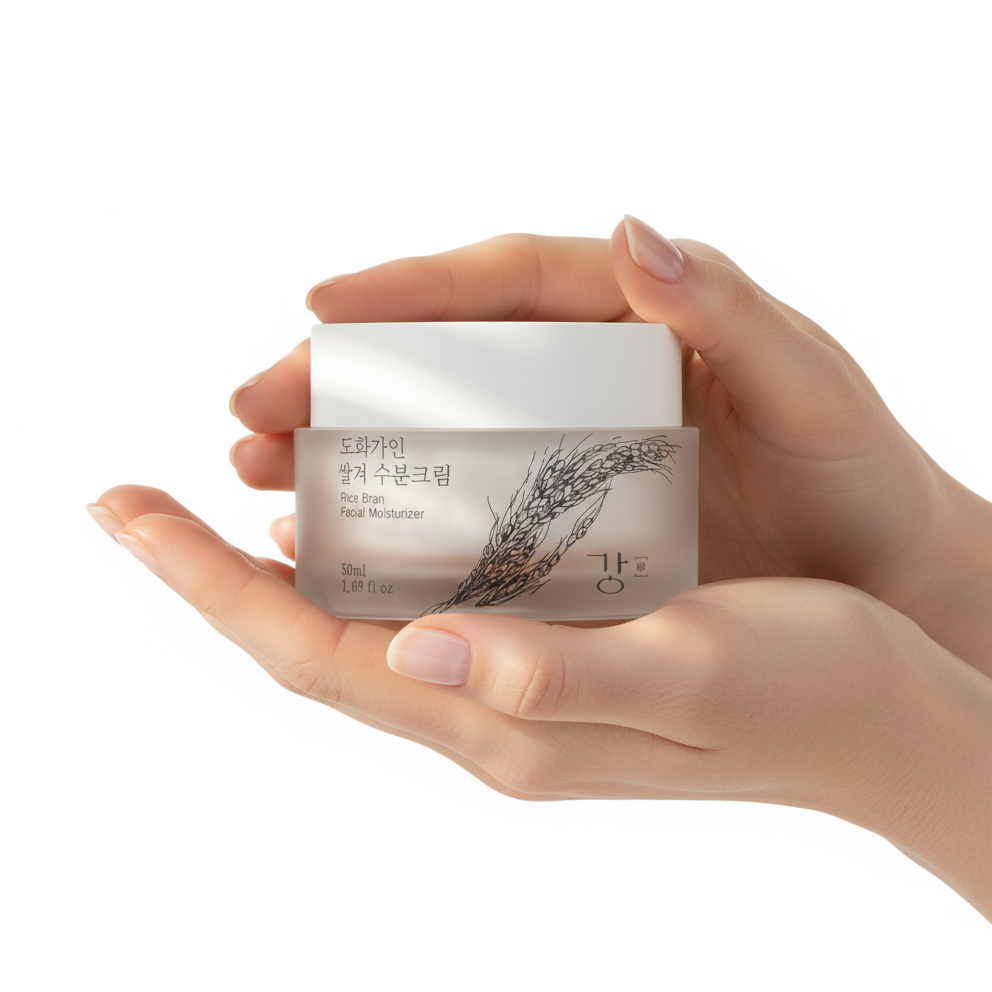 Crema Hidratante facial de salvado de arroz (House of Dohwa)