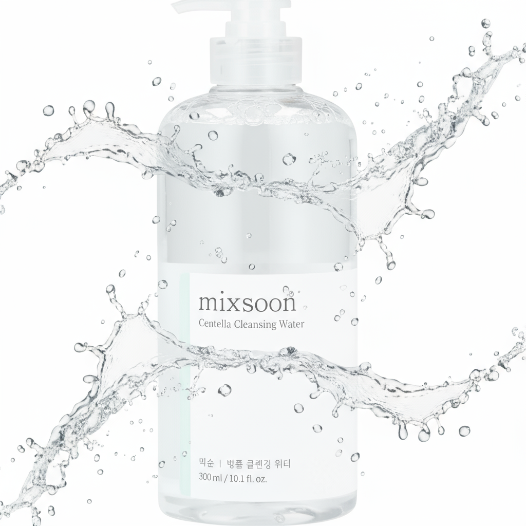 Centella Cleansing Water (mixsoon)