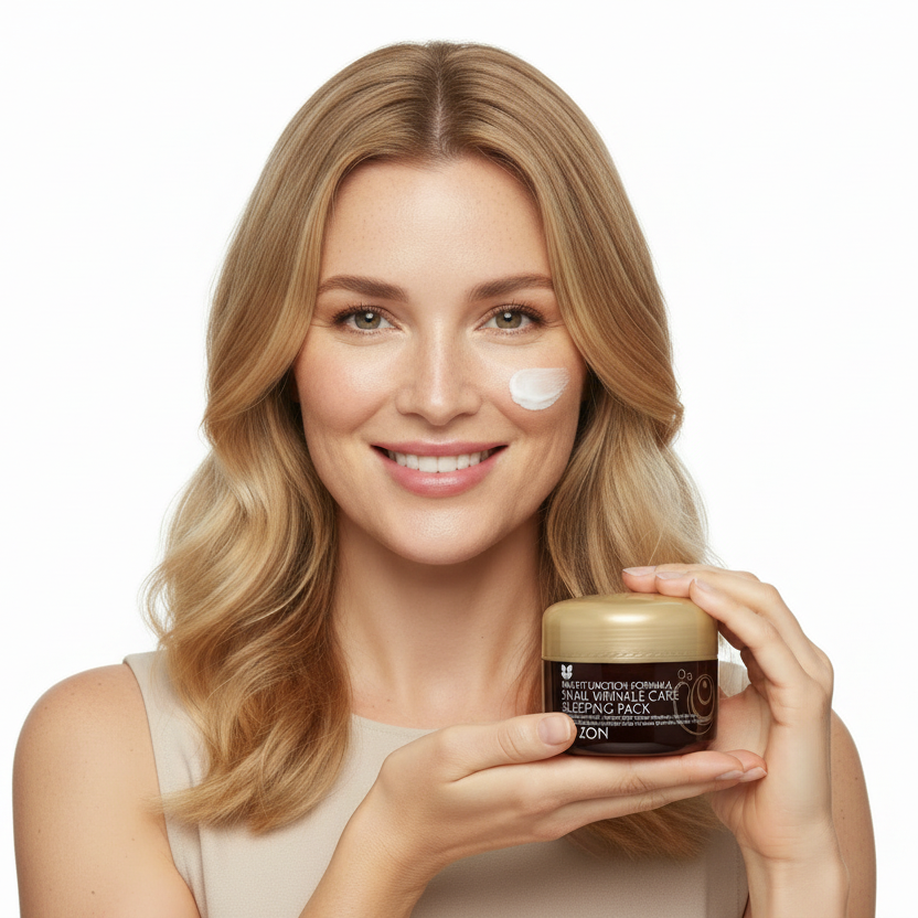 Crema de Noche Reparadora Mizon Snail