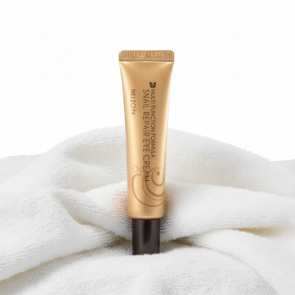 Contorno de Ojos Reparador con mucina Caracol (Mizon)