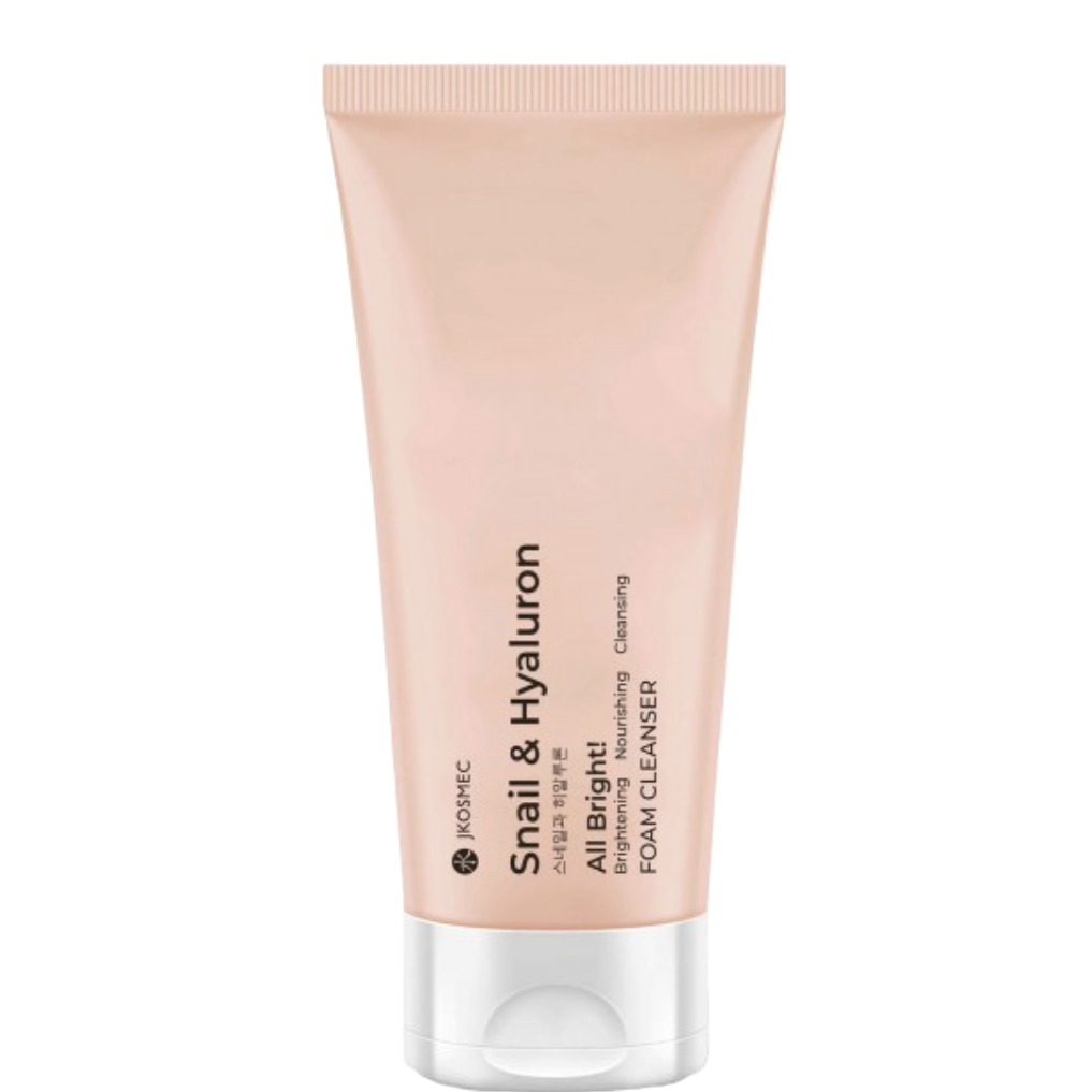 Limpiador en espuma All Bright de caracol y ácido hialurónico (Jkosmec)