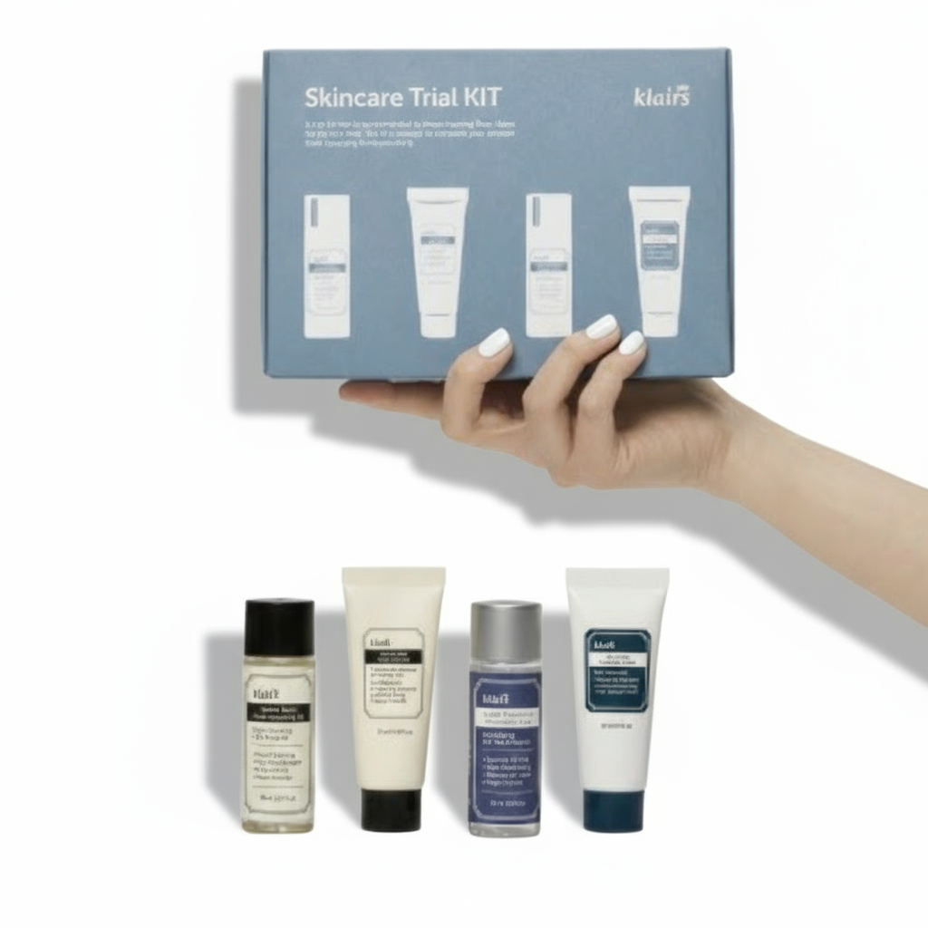 💖 Mini Kit Completo Klairs – Belleza y Cuidado en Formato Compacto