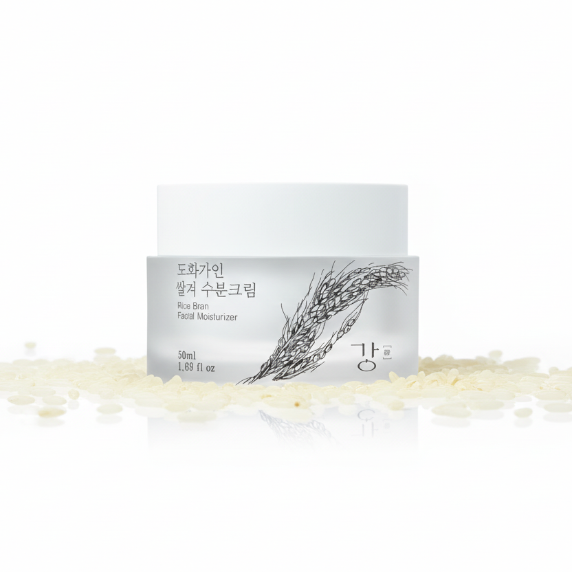 Crema Hidratante facial de salvado de arroz (House of Dohwa)